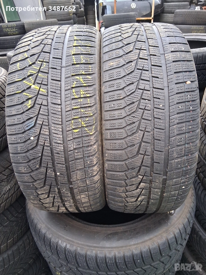 225 45 18 HANKOOK 2бр зимни дот 2024г , снимка 1