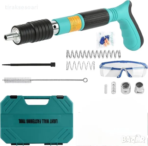 Професионален мини пистолет за пирони Пистолет за пирони, снимка 1