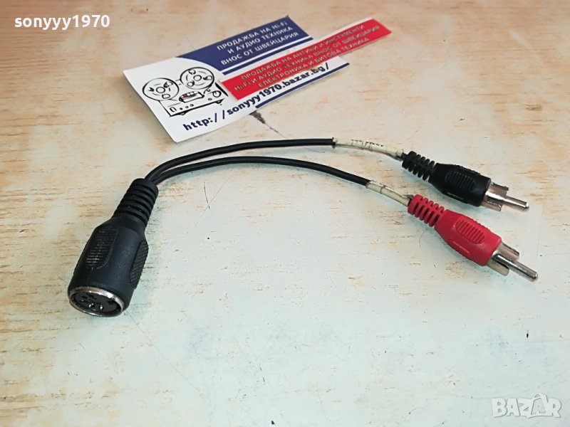 AUDIO CABLE-ПЕТИЦА ЧИНЧОВЕ 1202231533, снимка 1