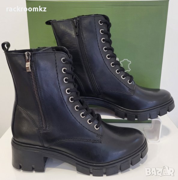 Дамски кожени боти на марката PARROTO модел: VB08-3201 black, снимка 1