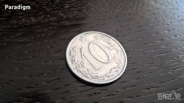 Mонета - Чехословакия - 10 халера | 1962г., снимка 1