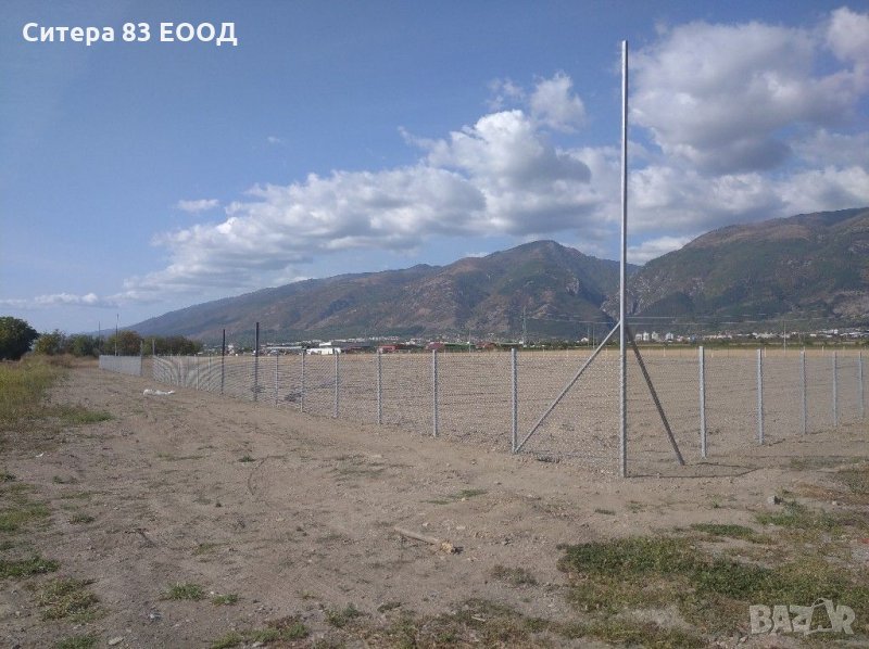 Изграждане на огради с поцинковани тръби ,мрежа и оградни пана, снимка 1