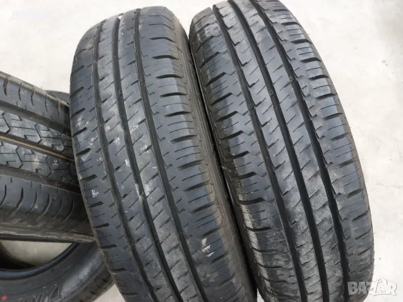 2бр.летни гуми HANKOOK 175/80/14C 99Q DOT 1217, снимка 1