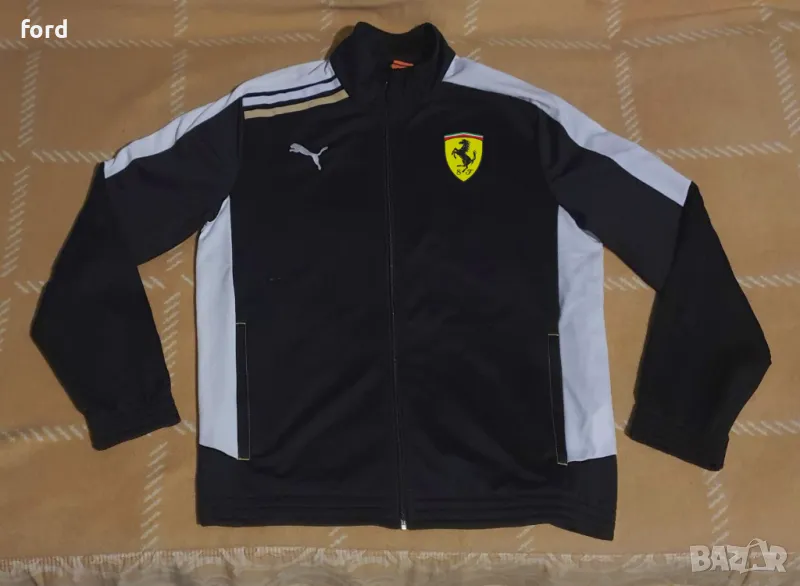 Анцунг горнище puma Scuderia Ferrai BLACK , снимка 1