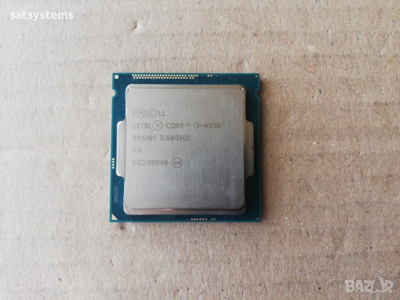 Процесор Intel Core i3-4330 Dual-Core 3.50 GHz SR1NM Socket LGA1150, снимка 1