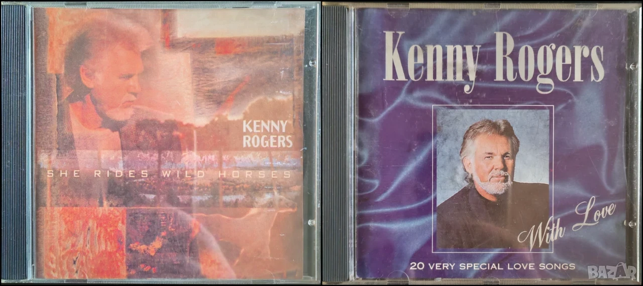 [ПРОДАДЕНИ] Kenny Rogers CD дискове - неофициални матрични, снимка 1