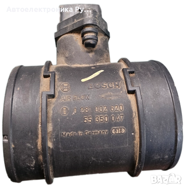 Дебитомер Opel Meriva 1.7CDTI , (2003-2010), 55350047 , 0281002620, снимка 1