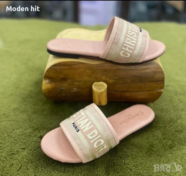 Последни чифтове! Christian Dior дамски чехли реплика, снимка 1