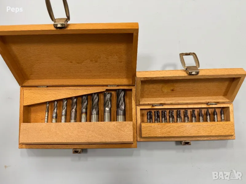 Комплект фрезери от ф1 до ф20 в кутии, снимка 1