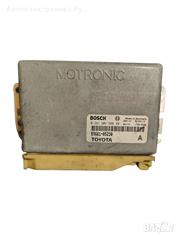 Компютър двигател 0261204580 за TOYOTA AVENSIS (_T22_) 1.6 VVT-i (1997 - 2003), снимка 1