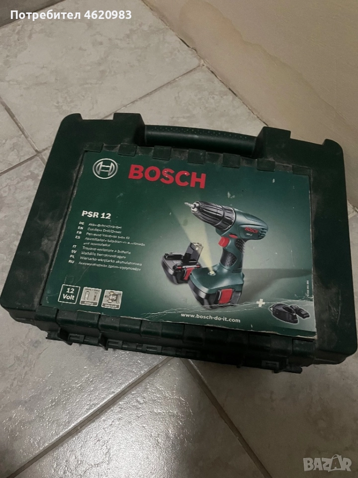 Акумулаторен винтоверт Bosch, снимка 1