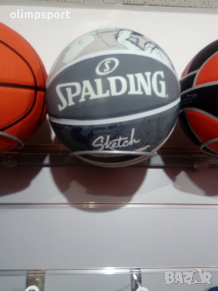 баскетболна топка Spalding нова  размер 7 каучук , снимка 1