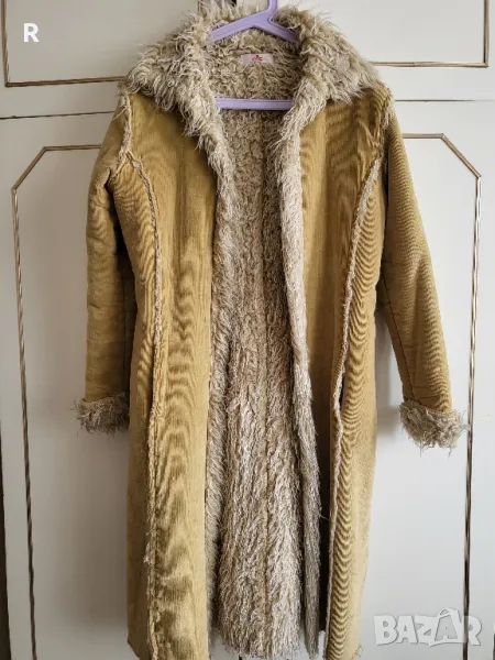 Джинсово дамско палто , снимка 1