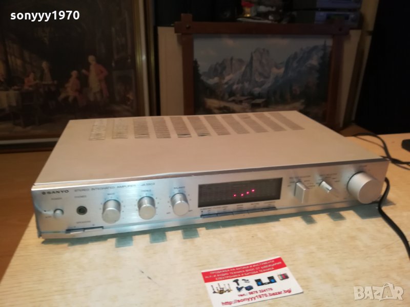sanyo ja5503 amplifier made in japan 1703212002, снимка 1