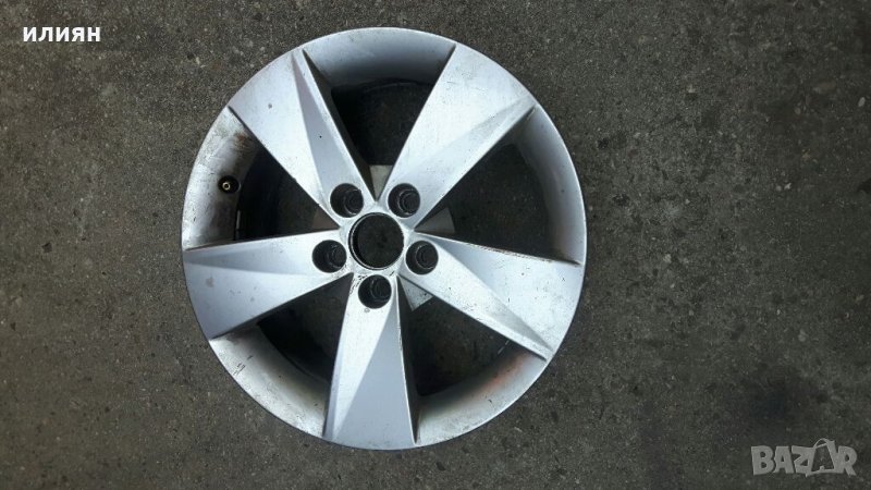 Лета джанта за  SKODA FABIA 2014 2015  6Jx15H2 ET43 ,5x100, 5J0601025AB, снимка 1