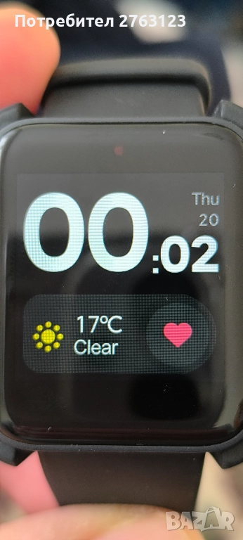 Часовник Smartwatch Xiaomi Mi Watch LITE, Blac, снимка 1