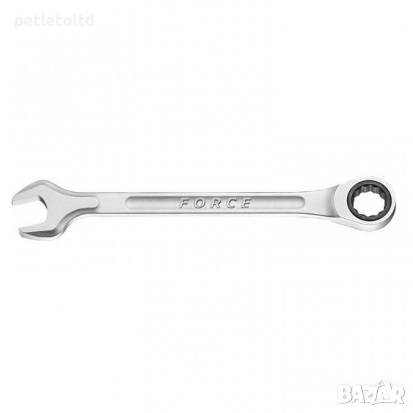 Ключ звездогаечен с тресчотка 10 мм FORCE, снимка 1