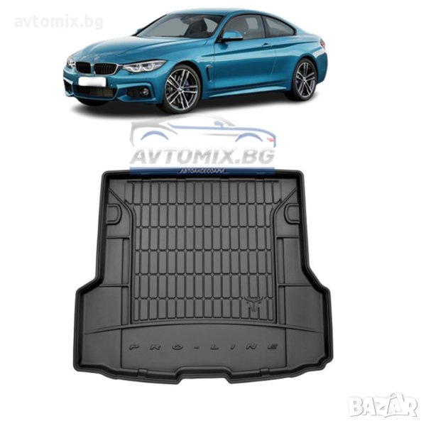 Гумена стелка за багажник BMW Gran Coupe F36 4 серия след 2013 г., ProLine 3D, снимка 1