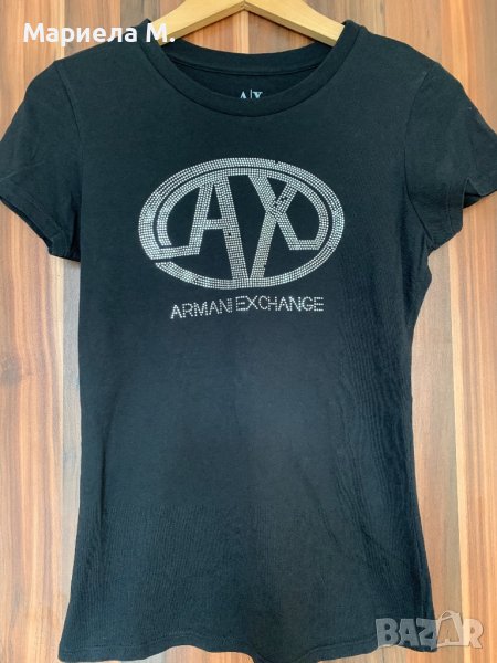 Дамска Armani Exchange тениска, xS, снимка 1