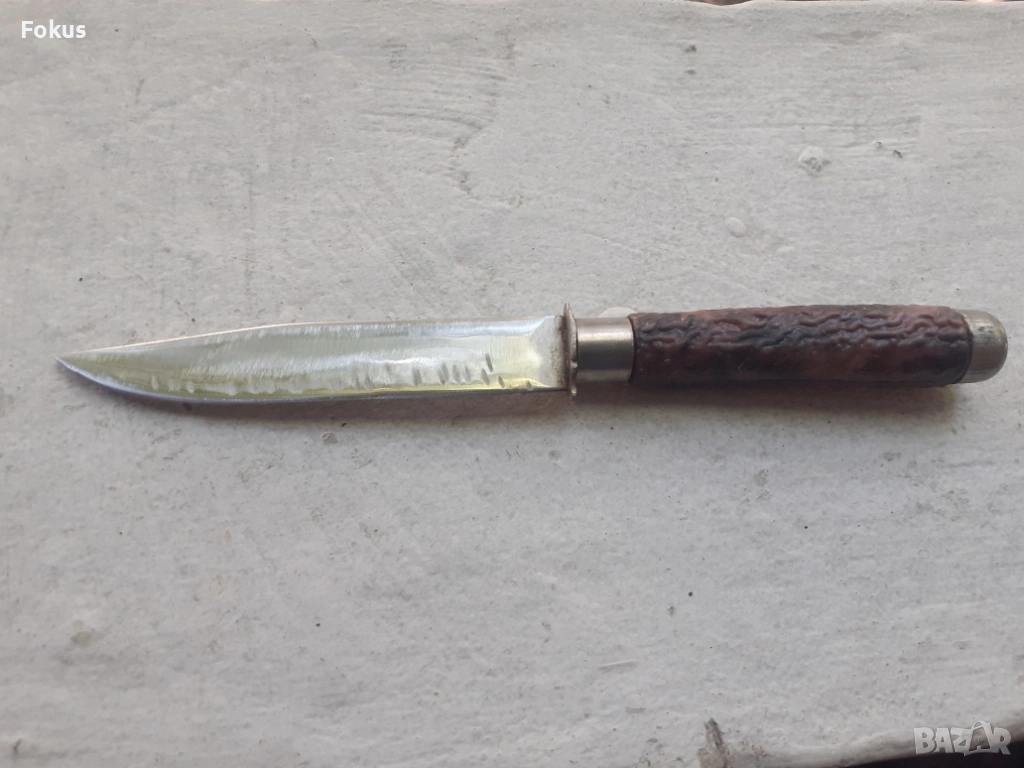 Стар малък нож ножка ножче, снимка 1