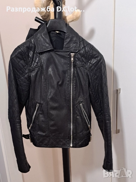 кожено яке естествена кожа XS , снимка 1