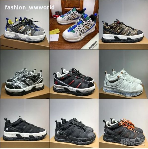 Унисекс маратонки BURBERRY (38-45) - реплика, снимка 1