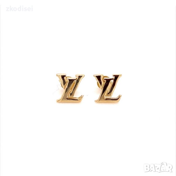 Златни обеци Vuitton 1,48гр. 14кр. проба:585 модел:21901-4, снимка 1