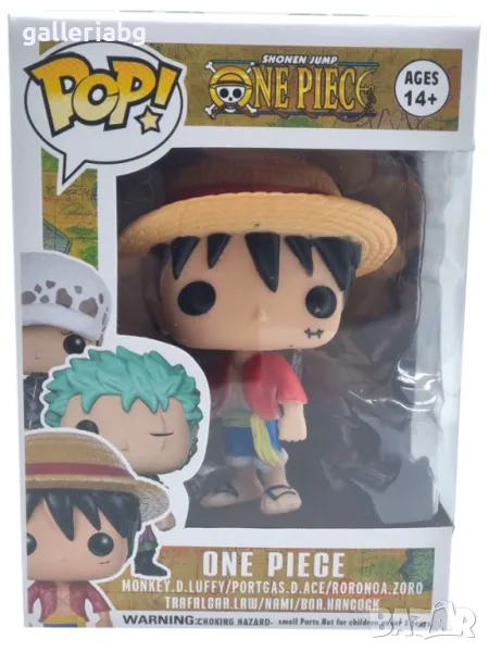 Фигура POP! Аниме: One Piece - Monkey D. Luffy - Манга, снимка 1