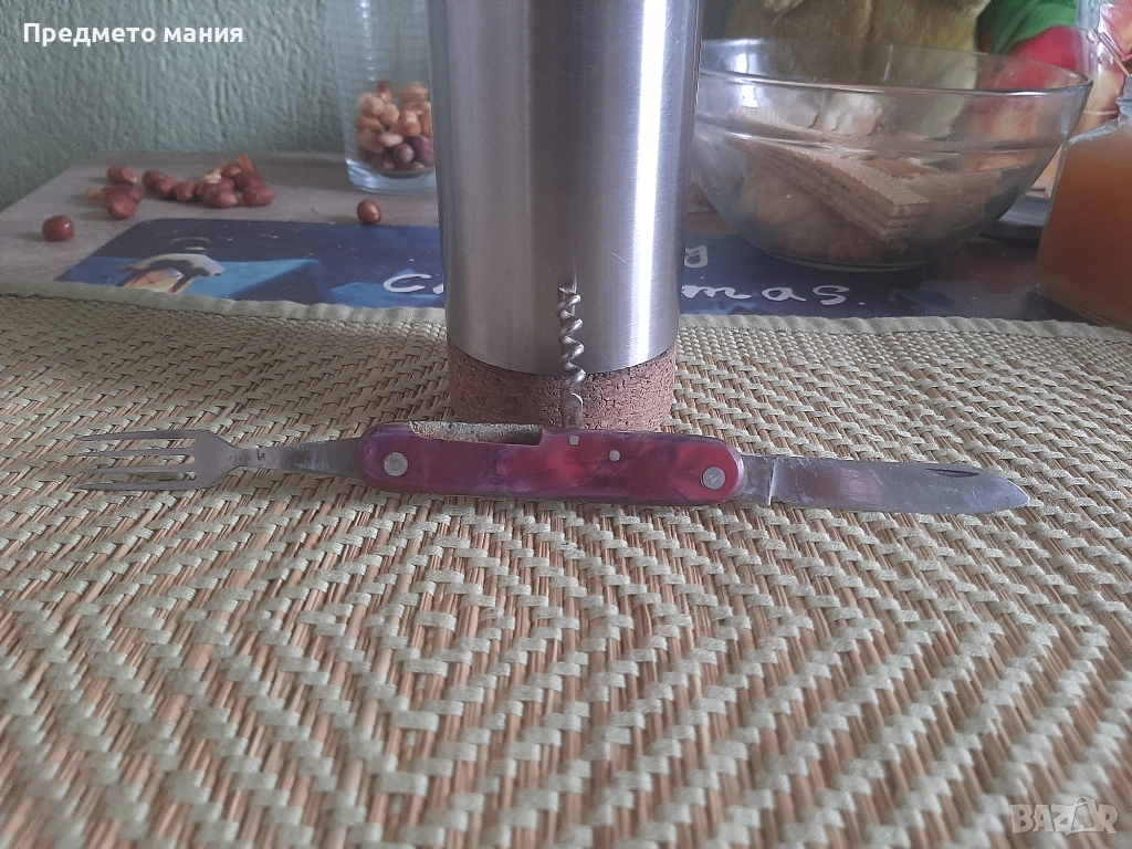 Българско соц джобно ножче – Петко Денев, снимка 1