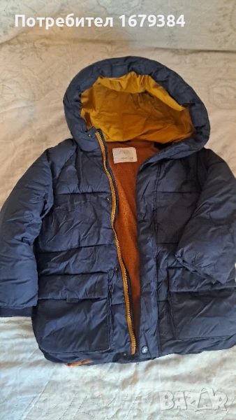 Детско зимно яке Zara 110, снимка 1