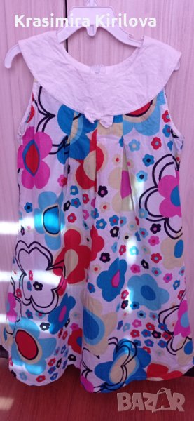 Лятна детска рокля р-ер 140 см, снимка 1