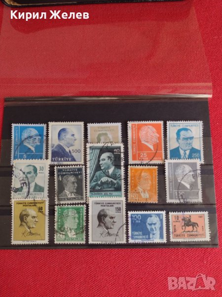 Пощенски марки серия ИЗВЕСТНИ ЛИЧНОСТИ ПОЩА ТУРЦИЯ ПЕРФЕКТНИ РЕДКИ ЗА КОЛЕКЦИОНЕРИ - 20322, снимка 1