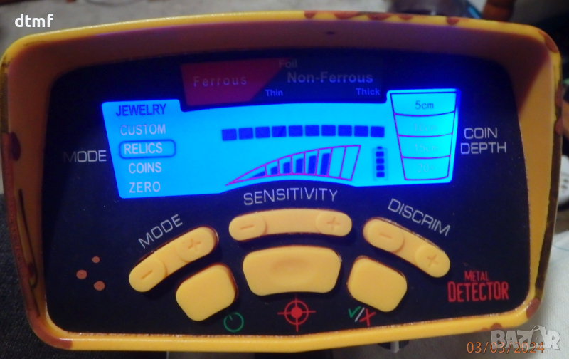 Металотърсач MD6350=Garrett 350, снимка 1