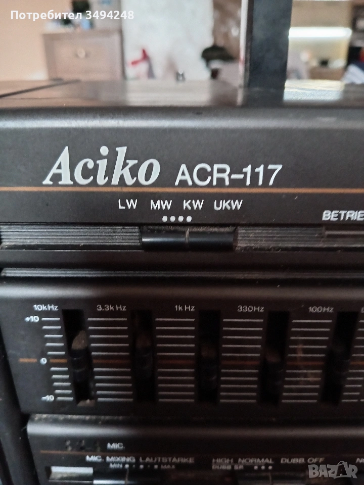 Касетофон Aciko, снимка 1