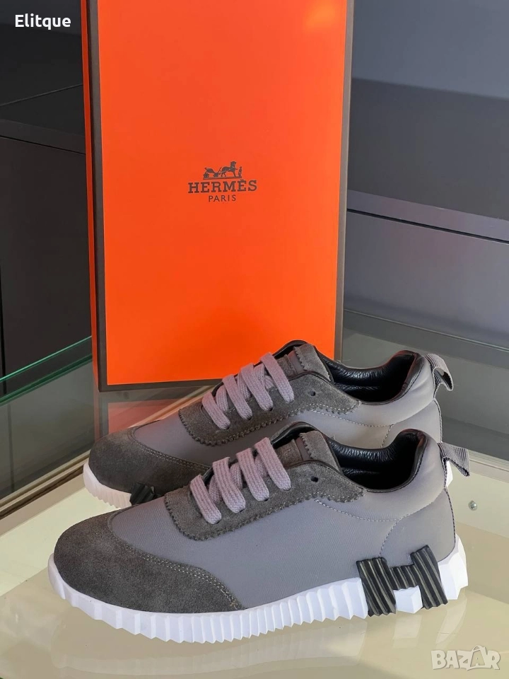 дамски маратонки от естествена кожа hermes , снимка 1