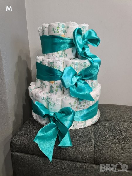НОВО торта от памперси за подарък , снимка 1