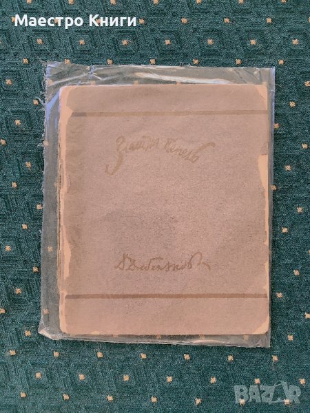 Димчо Дебелянов - Златна пепел 1924г., снимка 1