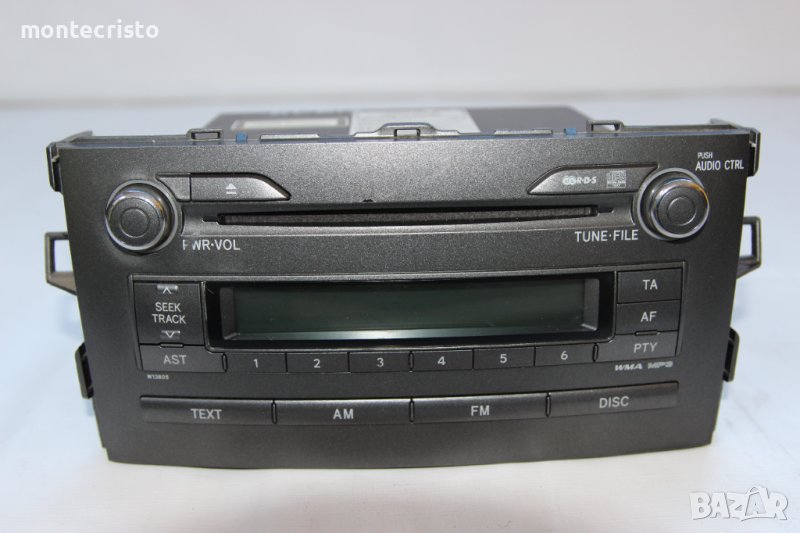 CD MP3 Toyota Auris (2007-2010г.) Касетофон / 86120-02520 / 8612002520 Тойота Аурис, снимка 1
