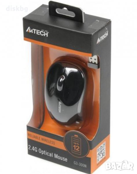 Нова безжична мишка А4TECH G3-300N, снимка 1