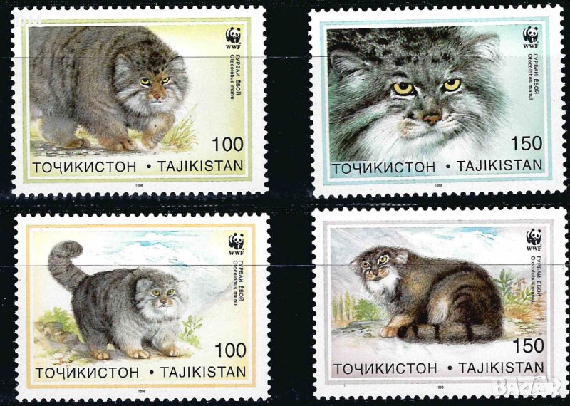 Таджикистан 1996 - фауна MNH, снимка 1