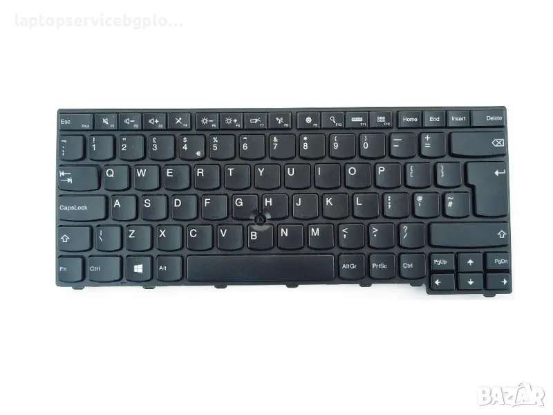 Lenovo ThinkPad T440 T450 T460 Клавиатура с рамка и подсветка 04Y0891, снимка 1