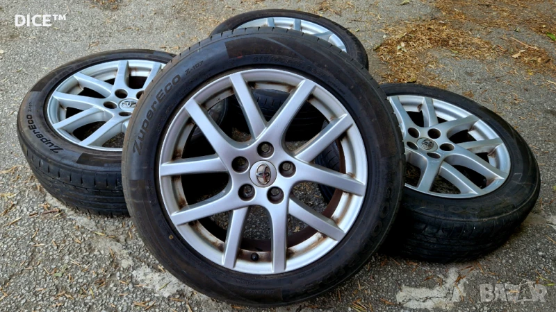 Тойота 17 5х114,3 лети джанти Toyota Avensis Corolla Verso Camry. 5x114,3 215/55/17 , снимка 1