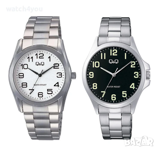 НОВ МЪЖКИ ЧАСОВНИК Q&Q C58A-001PY ФОСФОРНИ СТРЕЛКИ ЯПОНСКИ МЕХАНИЗЪМ.МЪЖКИ ЧАСОВНИЦИ QQ C58A C10A-00, снимка 1