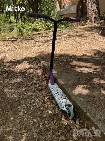 envy scooter purple and blue , снимка 6 - Скейтборд, ховърборд, уейвборд - 55833245