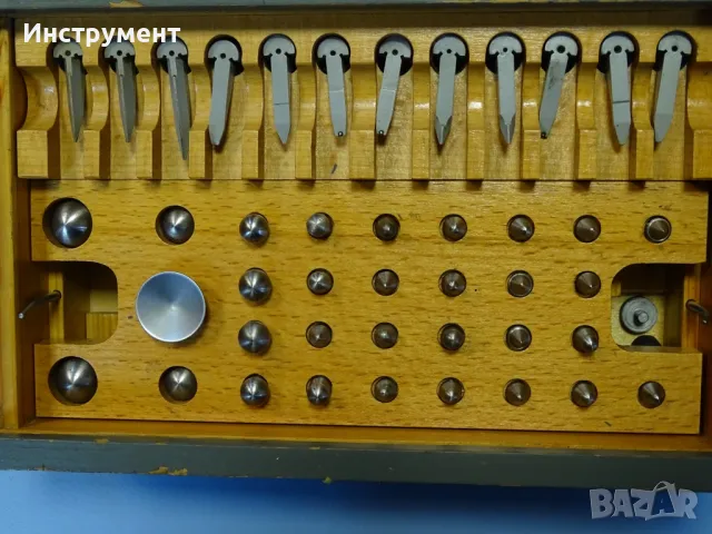 Комплект сферични/контактни накрайници за инструментален микроскоп CARL ZEISS DDR, снимка 6 - Други инструменти - 49129009