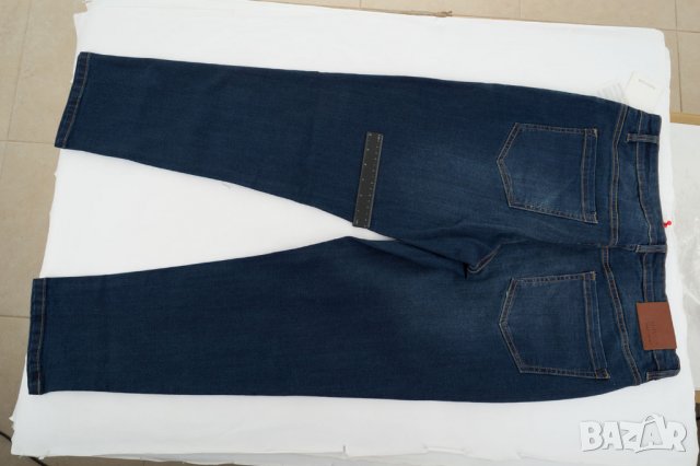 Тъмносини дамски 9/10 дънки с висока талия марка Tatuum W31/EU44, снимка 6 - Дънки - 31589703