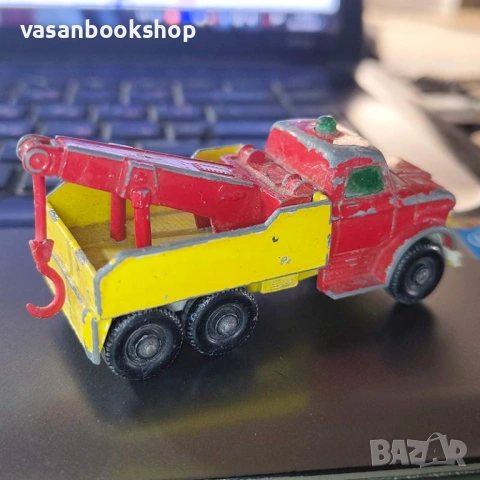 РЯДЪК 1962 Matchbox Lesney Ford Wreck Truck – Само за реставратори!, снимка 4 - Колекции - 53924698