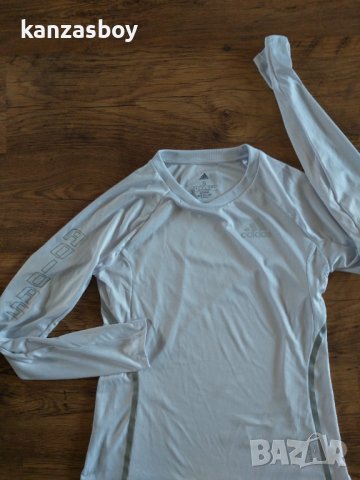 ADIDAS REFLECTIVE LS - страхотна дамска блуза КАТО НОВА, снимка 6 - Спортни екипи - 37276874