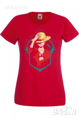 Дамска тениска One Piece 01,Анимация,игра,Празник,Повод. , снимка 3 - Тениски - 37946219