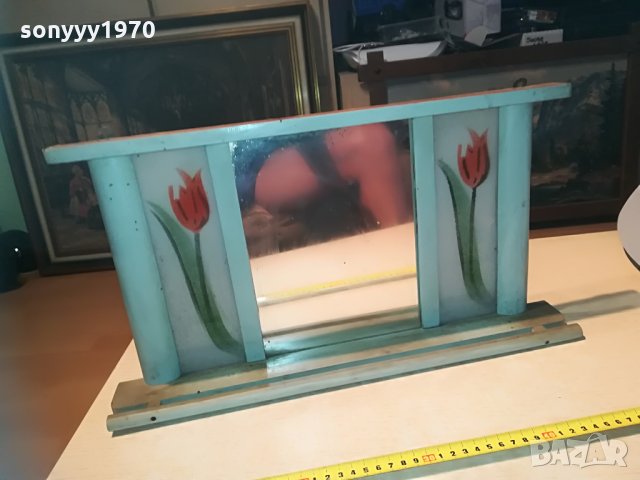 АНТИК-старинно огледало, снимка 2 - Колекции - 29218103